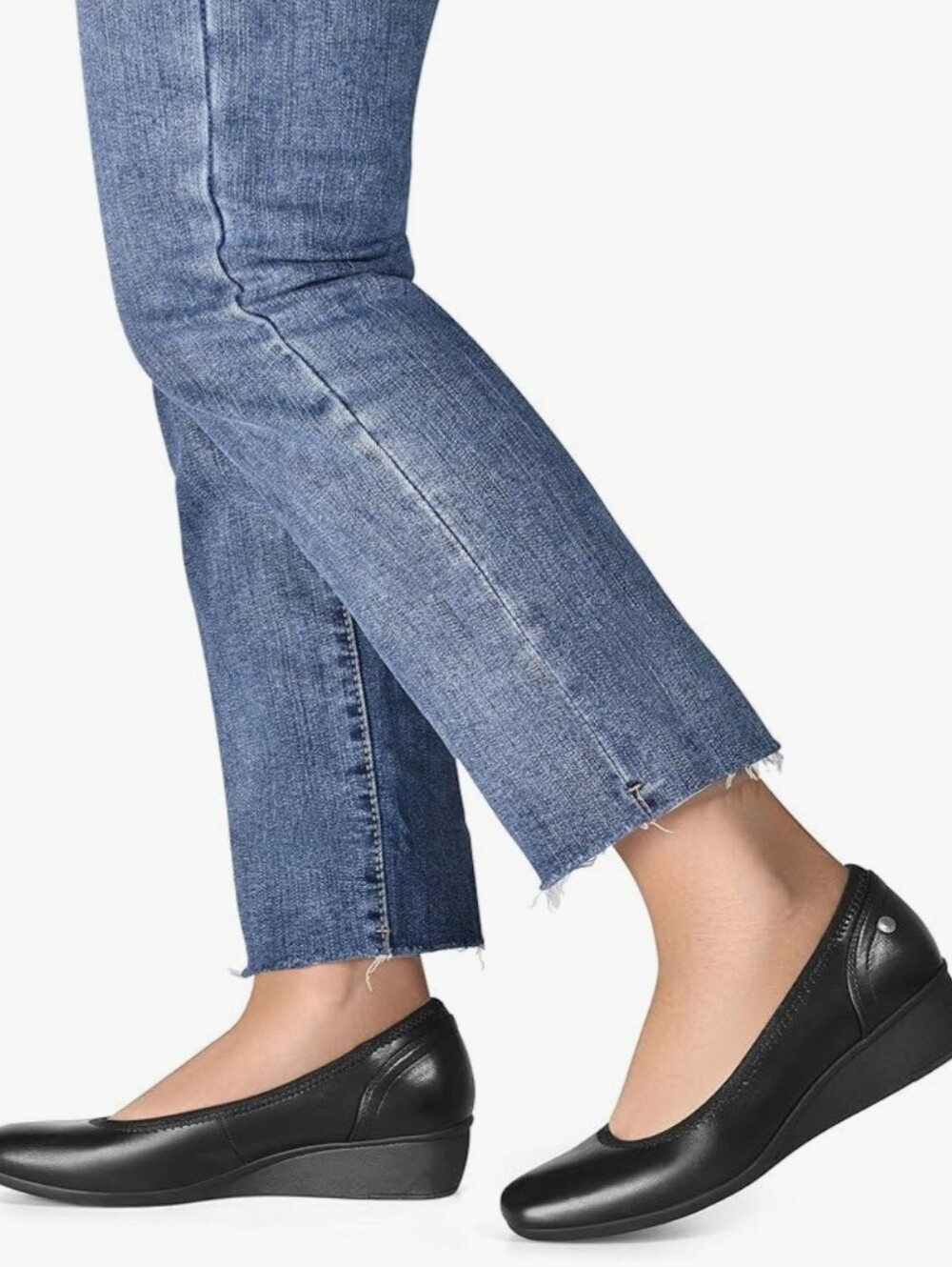 Dream Pairs Women's Wedge Closed Toe Low Heel Pumps Dress Shoes, Size 10 - Picture 4 of 15